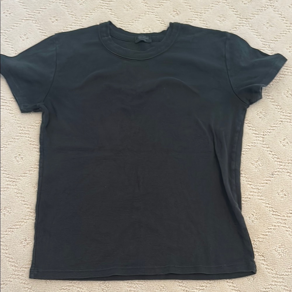 Brandy Melville Dark Green Short Sleeve Tee